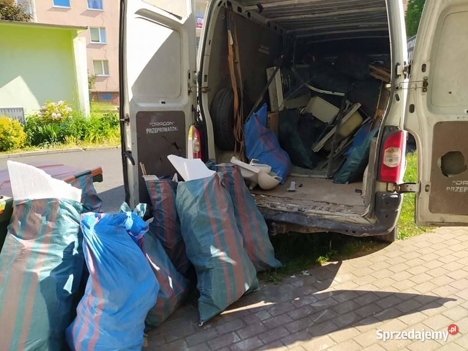 DRAGON Wywóz GRUZU ODPADOWSMIECI Zielona Góra