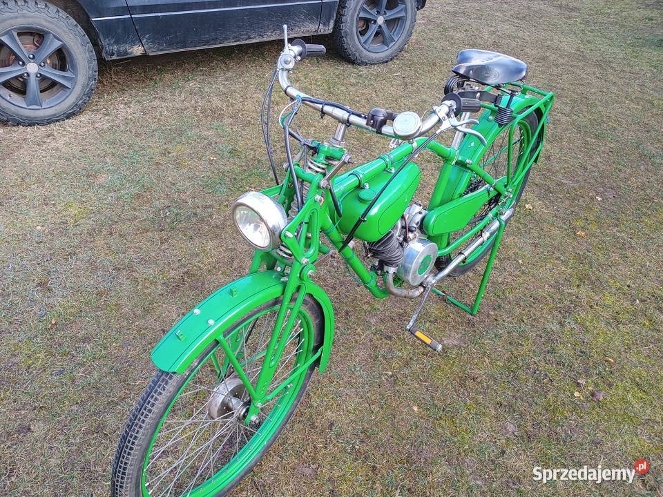 Bismarck z silnikiem Sachs 74 1932r motorower warmińsko-mazurskie Kurzętnik sprzedam