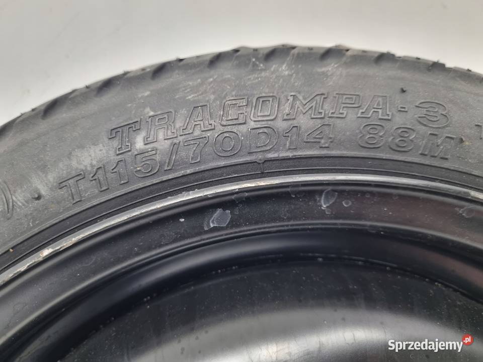 KOŁO DOJAZDOWE Toyota Yaris I dojazdówka 11570 lubelskie