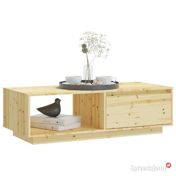 Stolik kawowy 110x50x335 drewno jodłowe WM809881