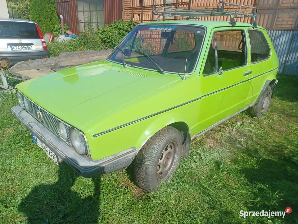 Vw golf Mk1 1977 13 benzyna Sikorzyce sprzedam