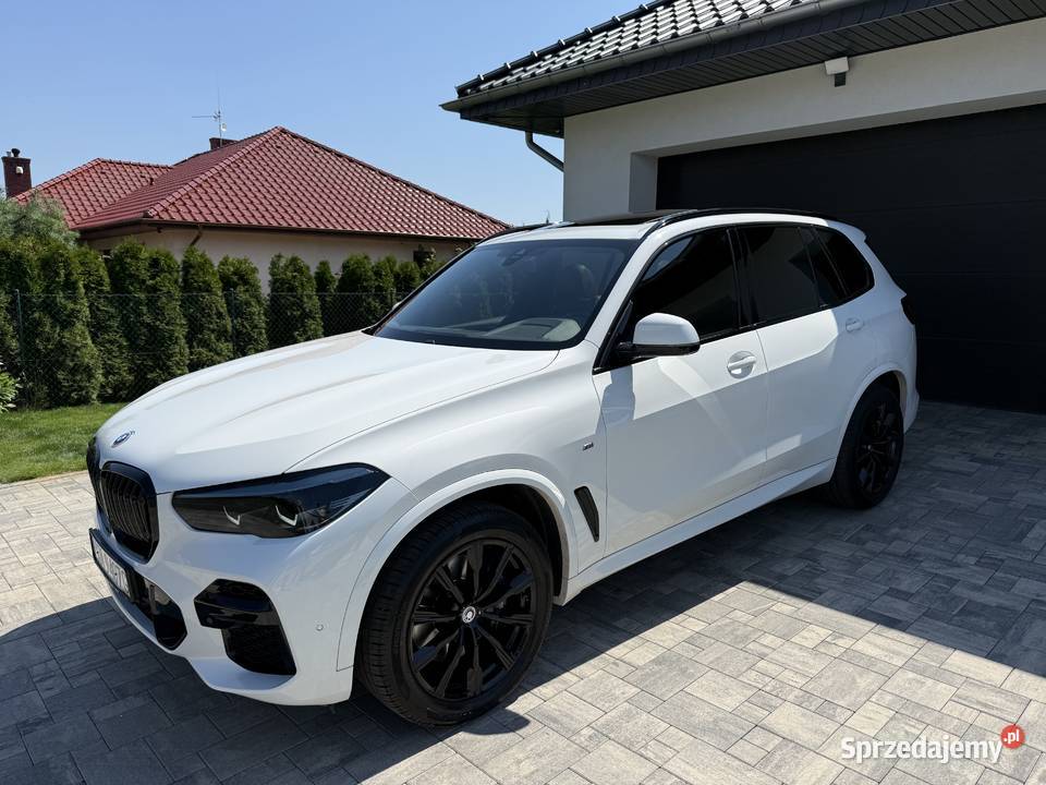BMW X5 20 DIESEL Polski Salon xDrive Serwisowana światła przeciwmgielne Konin