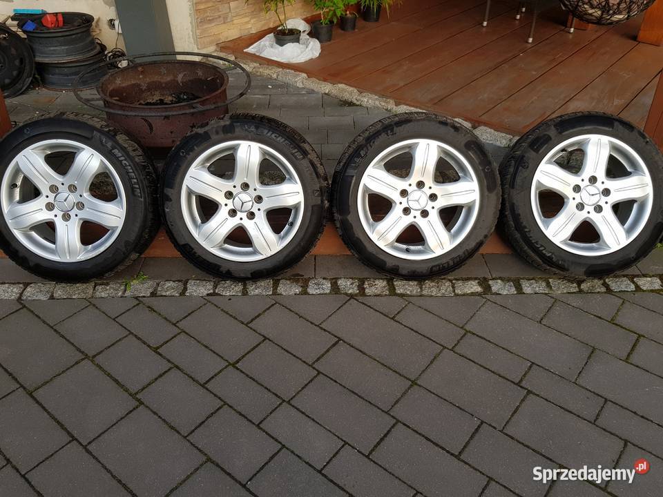 Kola zimowe Mercedes 5x112 16 Samostrzel sprzedam
