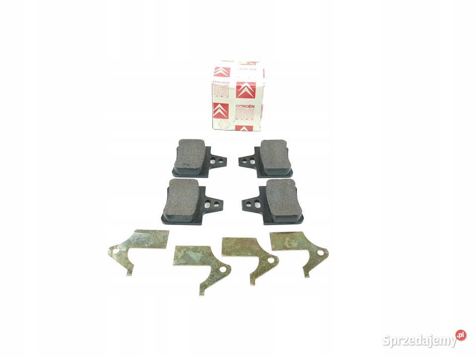 KLOCKI HAMULCOWE TYŁ CITROEN XANTIA XM ORYGINAŁ Części samochodowe