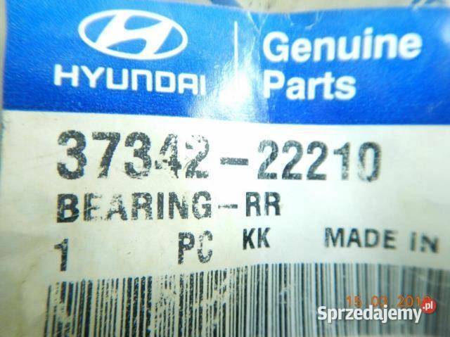 ŁOŻYSKO ALTERNATORA HYUNDAI ACCENT TIBURON