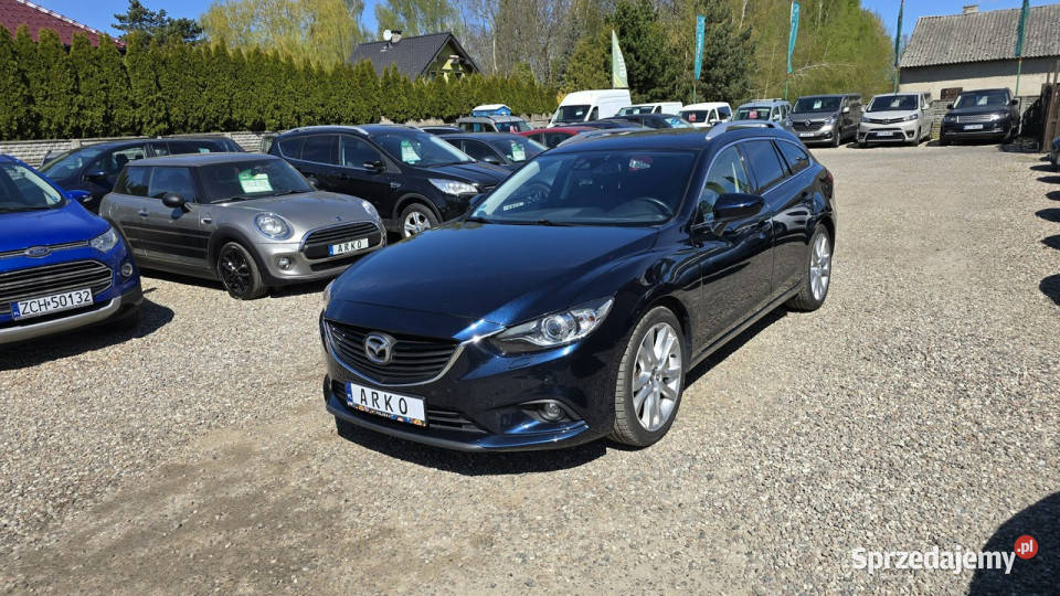 Mazda 6 biksenon kamera BOSE III 2012 wspomaganie kierownicy Zieleniewo