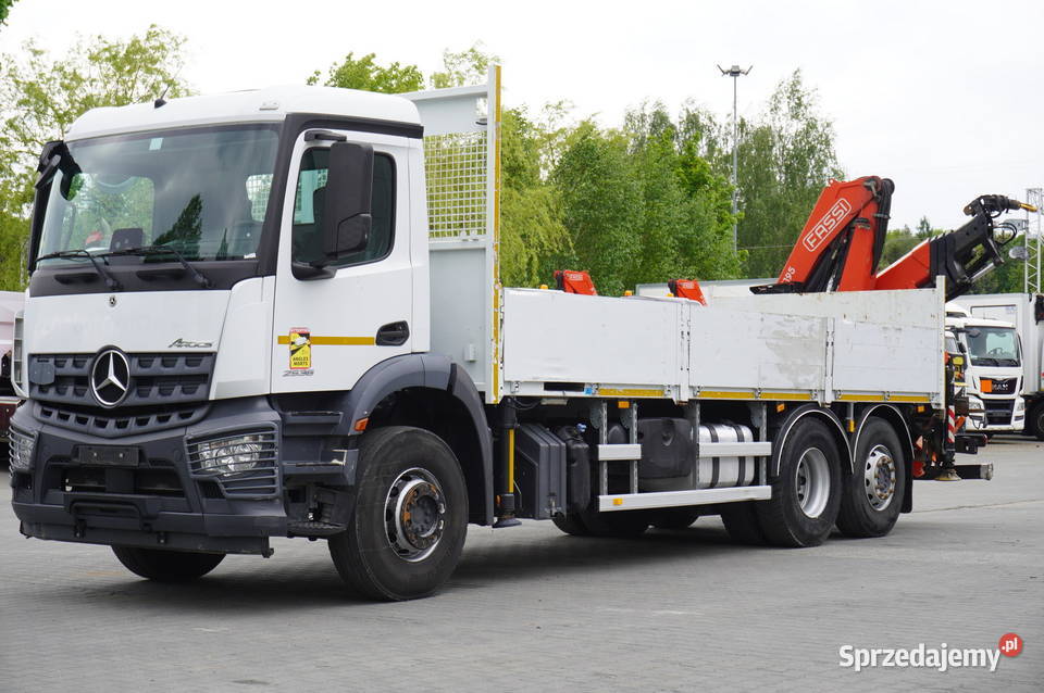 MercedesBenz Arocs 2536 6x2 200 HDS Fassi F19517 10975kg małopolskie