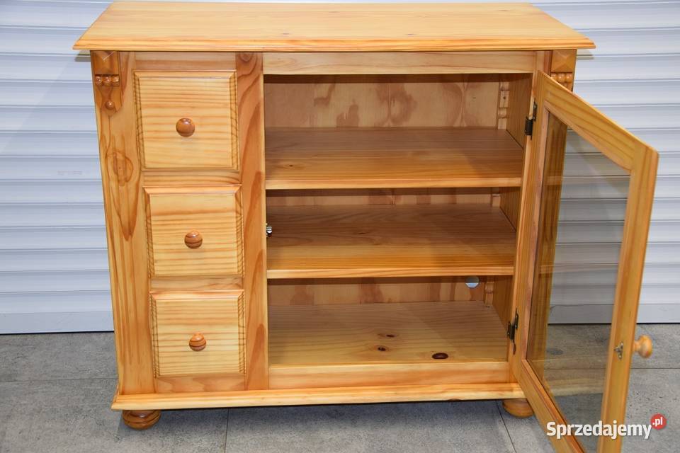 komoda z drewna sosnowego nowa Komody Olsztyn sprzedam
