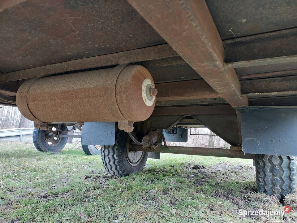 Przyczepa jednoosiowa Niska 360 m na 2 m Złoczew sprzedam