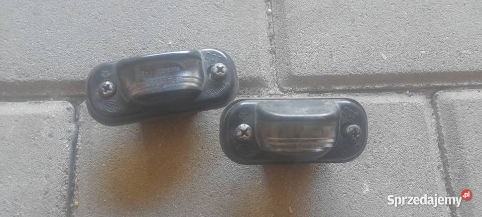 Lampki HELLA podświetlenie tablicy audi 80 b4 Lampki tablicy rejestracyjnej Karpacz