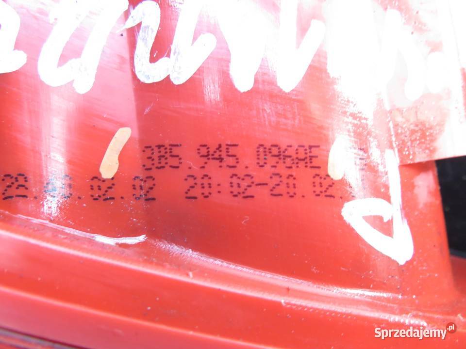 LAMPA PRAWA TYLNA VW PASSAT B5 LIFT 3B5945096AE Lampy tylne