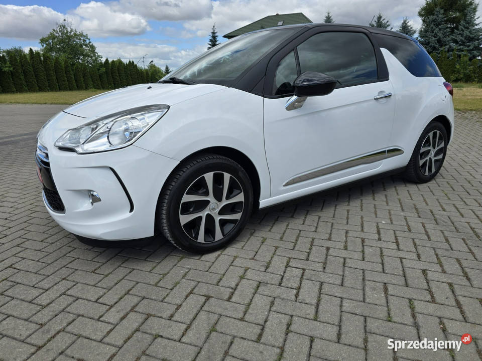 Citroen DS3 16eHDi NavigacjaLedyKlimatronic serwisowany w ASO Kutno
