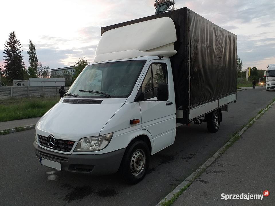 Sprinter 903 313 CDi skrzynia plandeka pełny VAT Mercedes-Benz Jaworzno