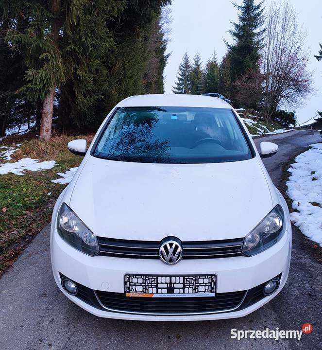 Ładny Volkswagen Golf VI 16 tdi 105 2010 prosto podkarpackie Domaradz
