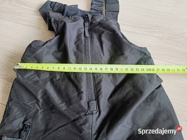 Spodnie narciarskie czarne 98104 Płock sprzedam