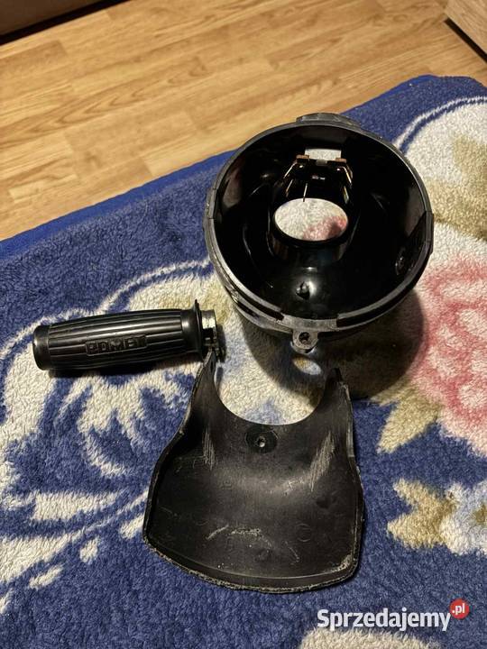 Części Romet Komar lampa 2352 manetka osłona PRL podkarpackie Łańcut