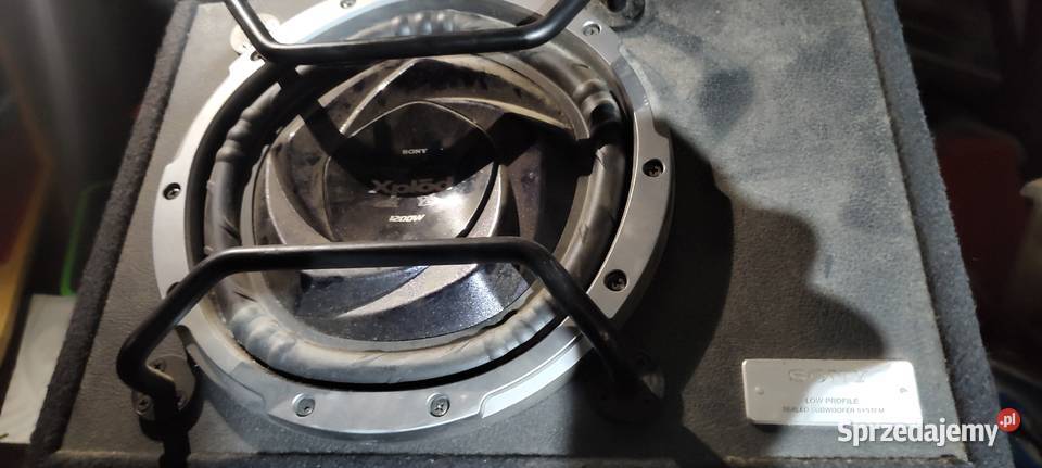 Subwoofer Sony Xplode XSNW1202E Głośniki Białystok