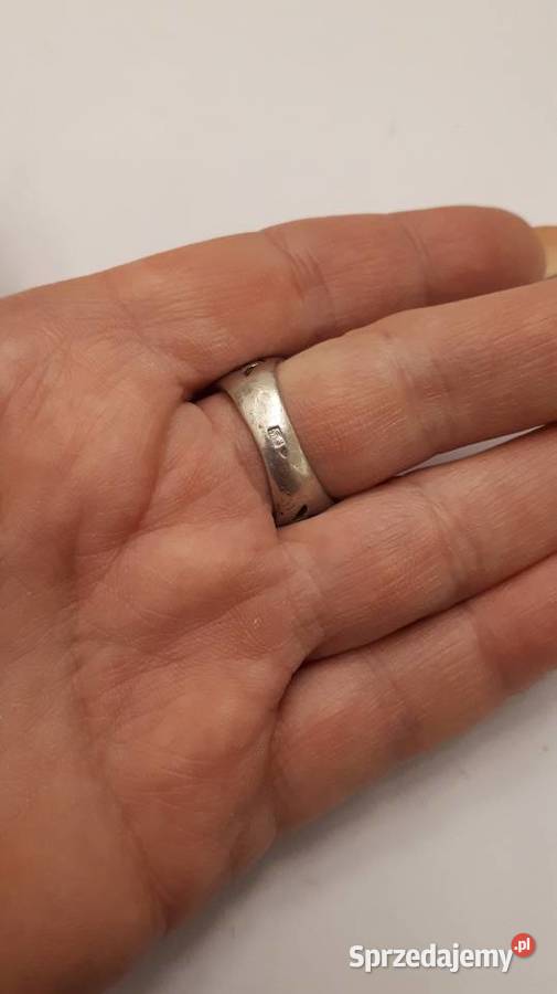 pierścionek srebrny ażurowy Radom