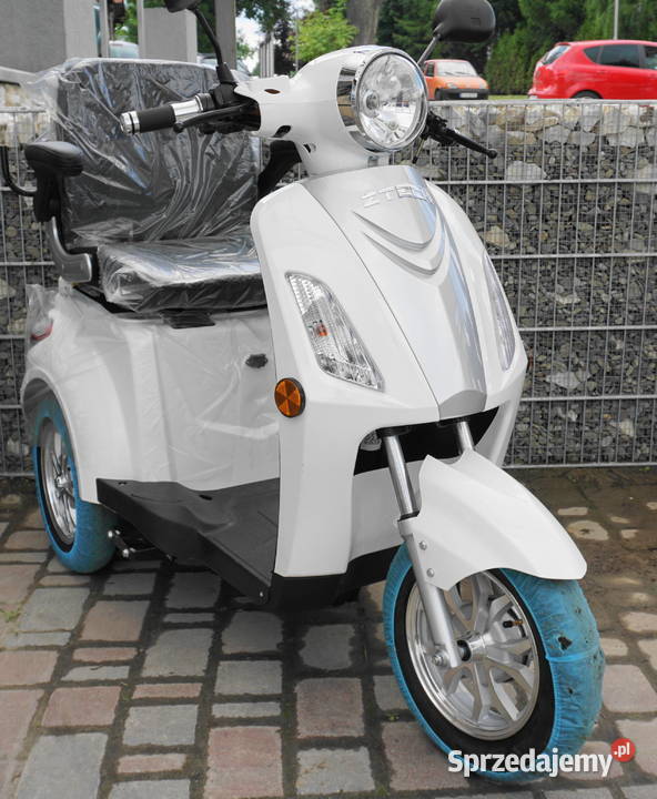 Skuter wózek elektryczny inwalidzki ZT15 biały