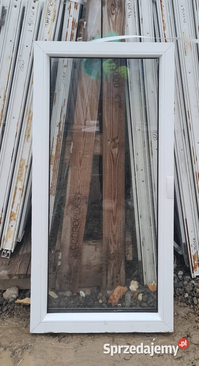 OKNA KacprzaK Witryna 57x112 FIX Używany PCV Siedlce sprzedam