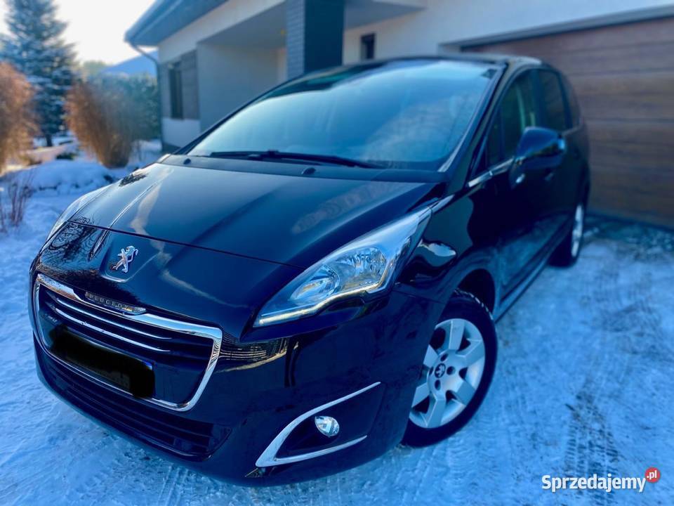 Peugeot 5008 20 Hdi 2016r 7os Czarny 137 1995cm3 Peugeot Kielce