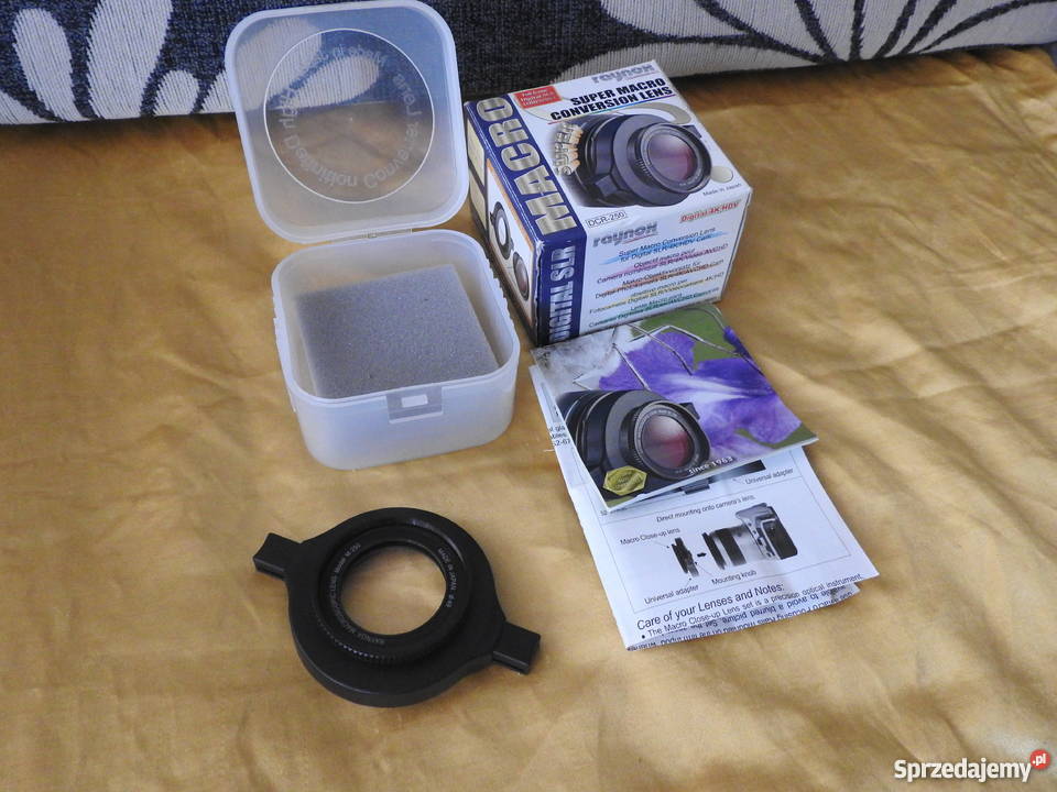Konwerter RAYNOX DCR250 Super Macro Lens Akcesoria