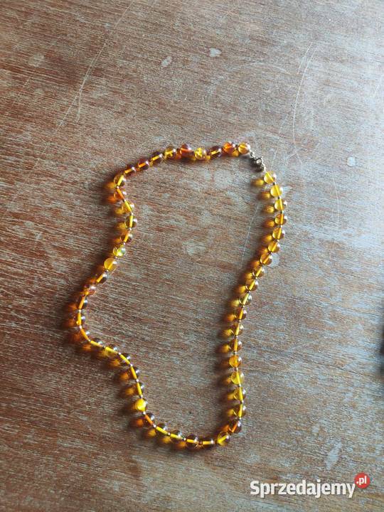 Sprzedam korale z bursztynu podlaskie Augustów sprzedam
