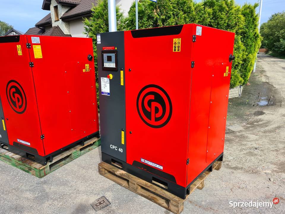 Kompresor śrubowy Chicago Pneumatic CPC 40 30 kw Zduny