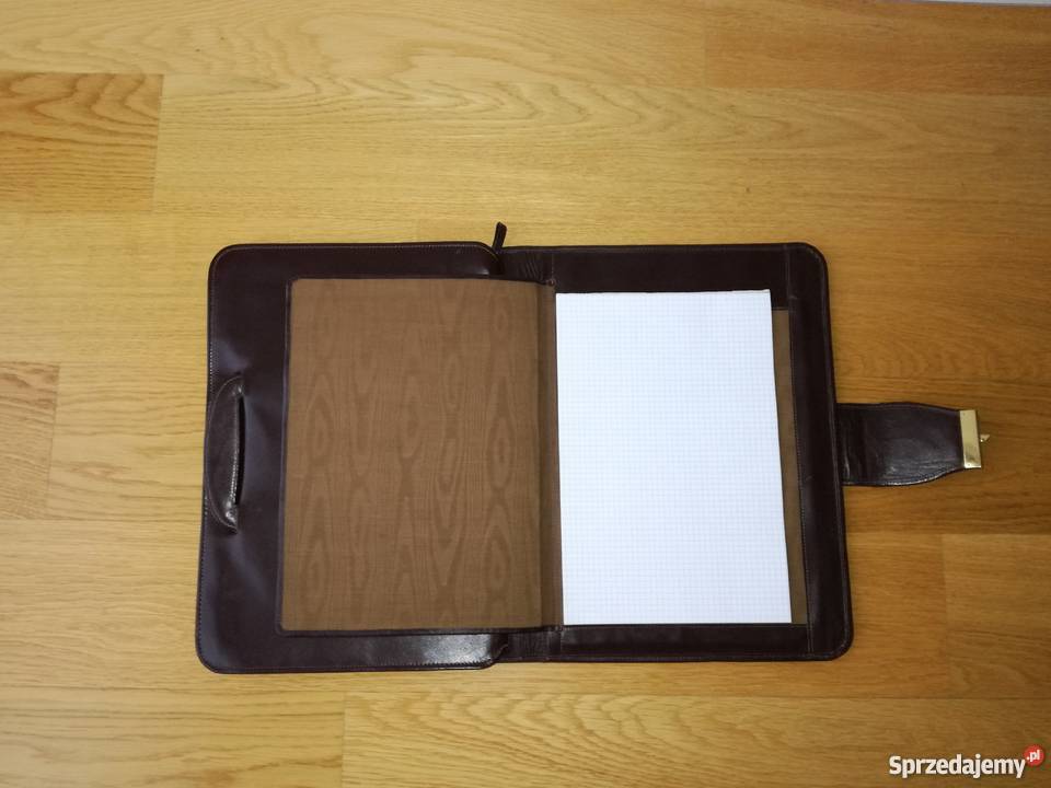 Aktówka skórzana biznesowy niezbędnik w stylu Warszawa