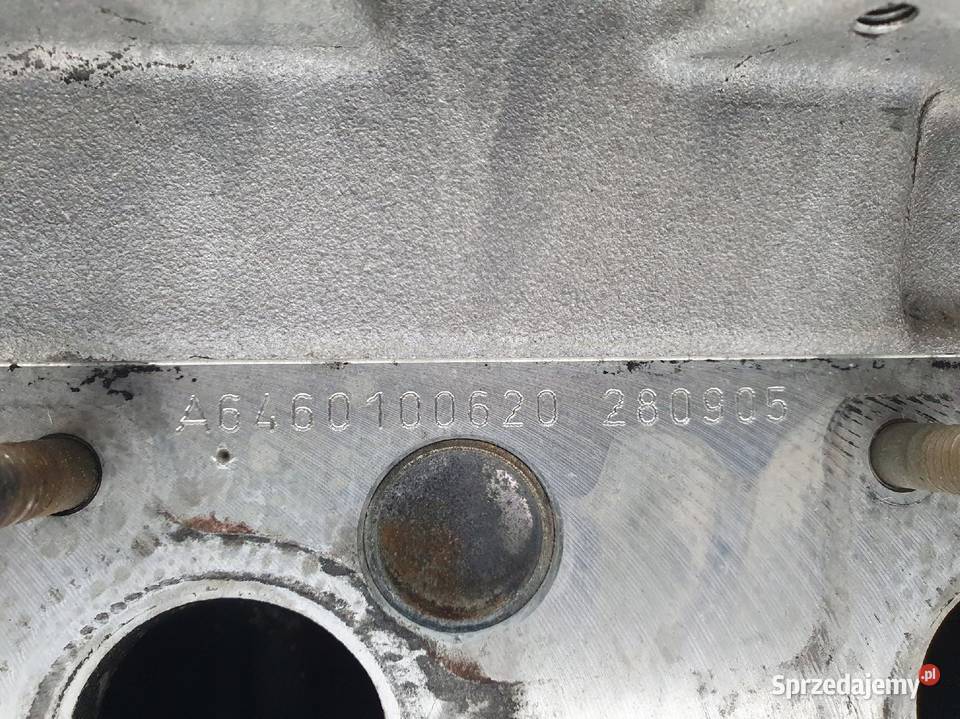 GŁOWICA CYLINDRÓW Mercedes W203 22 CDI osobowe