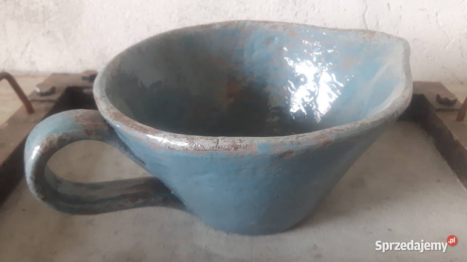 Dzbanek ceramiczny ręcznie wykonany