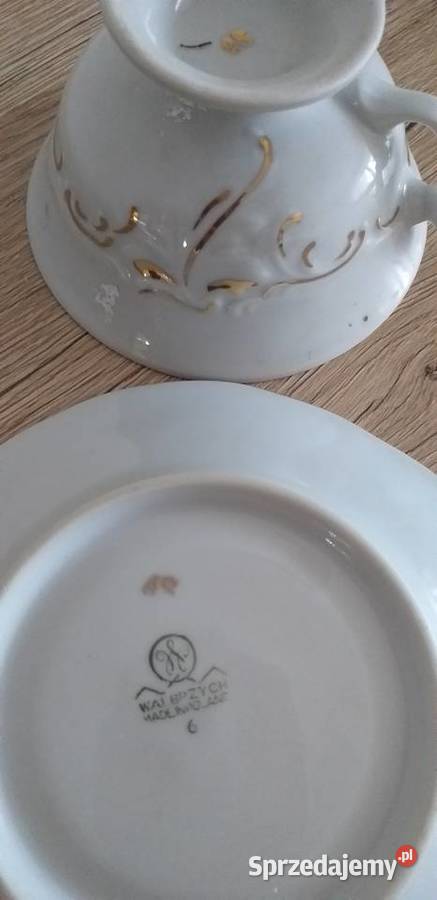 Filiżanki Wałbrzych prl Przedbórz
