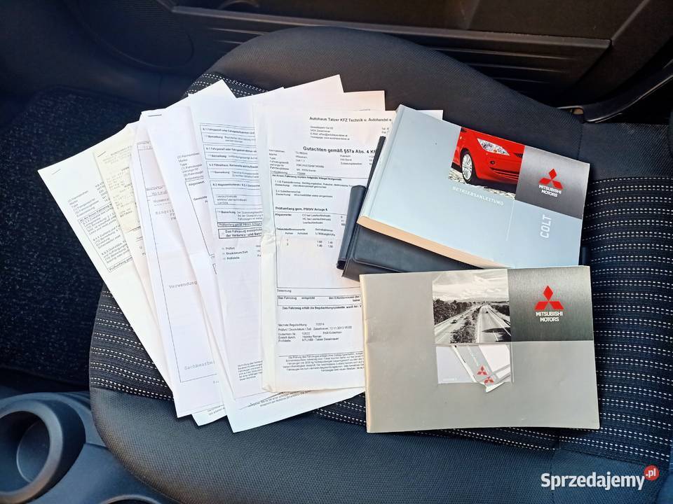 Mitsubishi Colt 11 Benzyna 130oookm Klima 5 Rok produkcji 2008 Biała Nyska