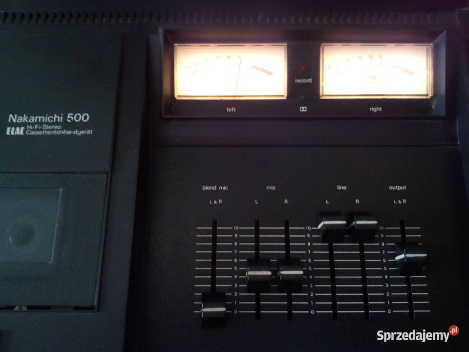 Magnetofon Nakamichi 500 ładny sprawny Kąty Wrocławskie