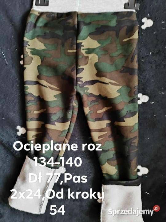 Grube ocieplane leginsy na 134140