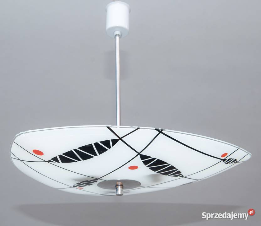 Lampa Look PopArt MidCentury Vintage PRL Napako Dąbrowa Górnicza