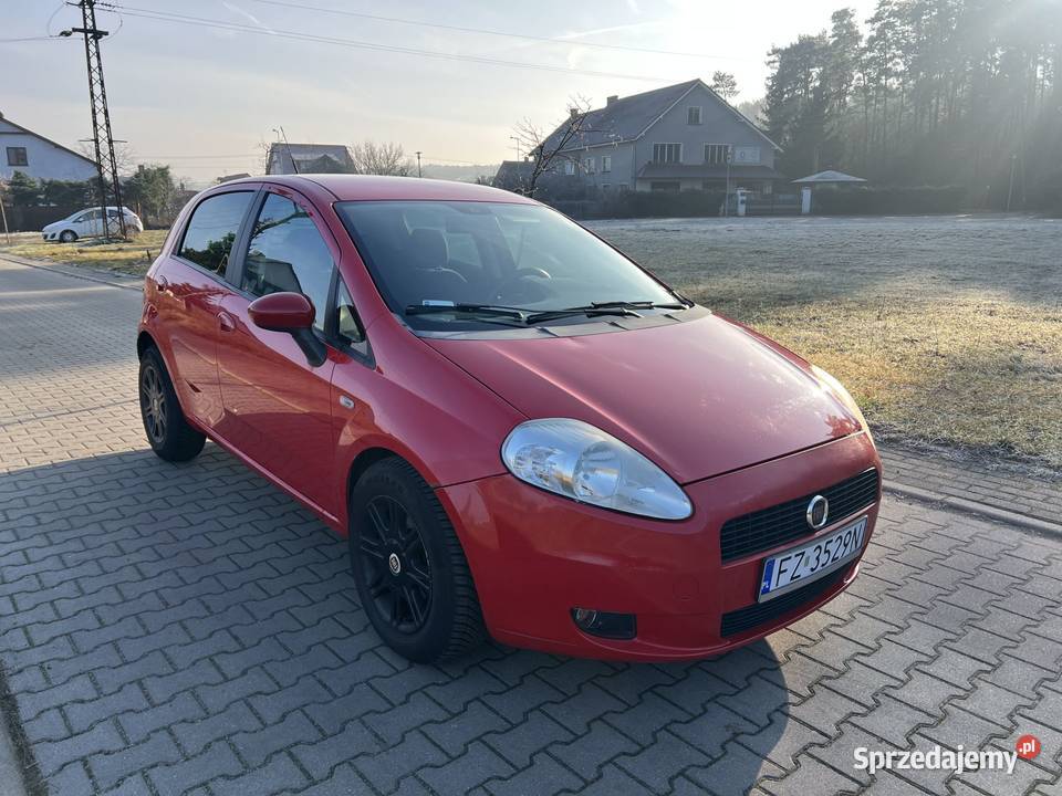 Fiat Grande Punto 19 JTD 120 2007r Zielona Góra sprzedam