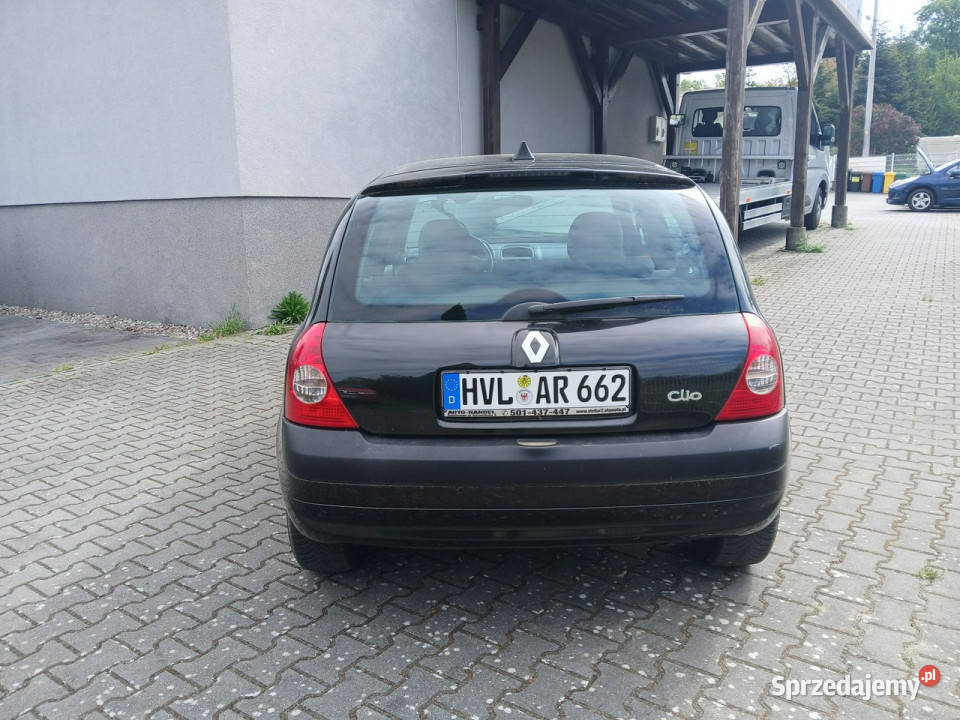Renault Clio 12i 5 drzwi klima alufelgi stanBDB wspomaganie kierownicy Gryfino