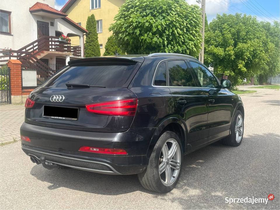 Audi Q3 20 TDI 177 2012r Quattro SLine Półskóry Wysokie Mazowieckie