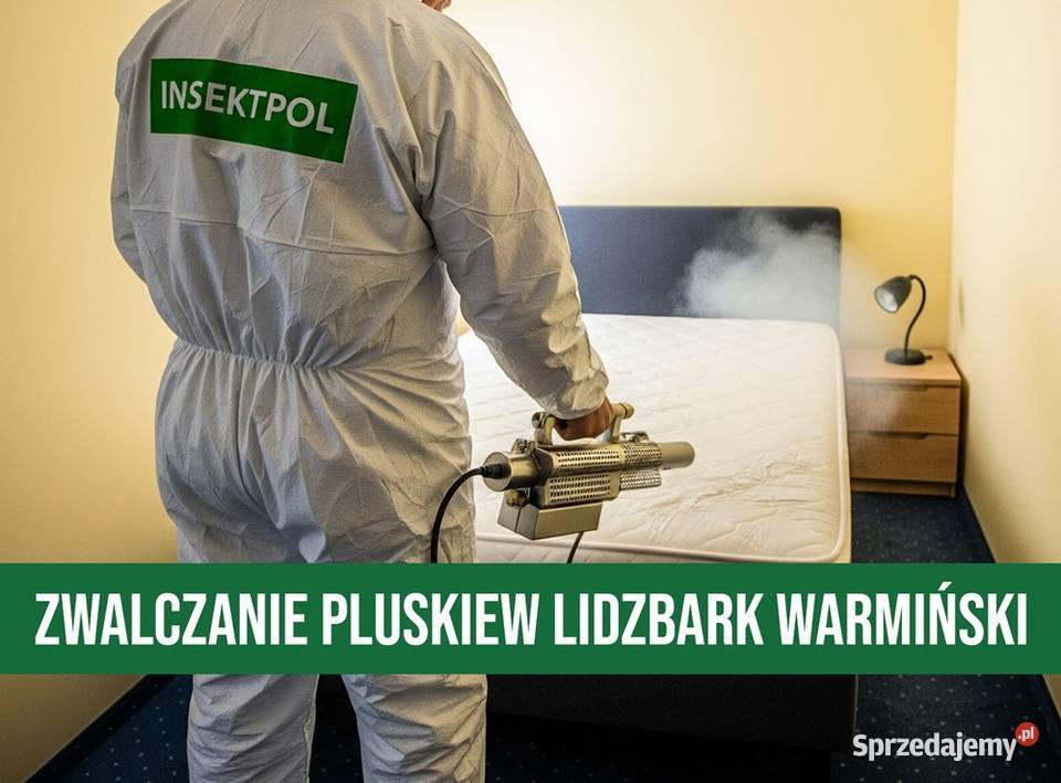 Zwalczanie pluskiew Lidzbark Warmiński Dezynfekcja i sterylizacja
