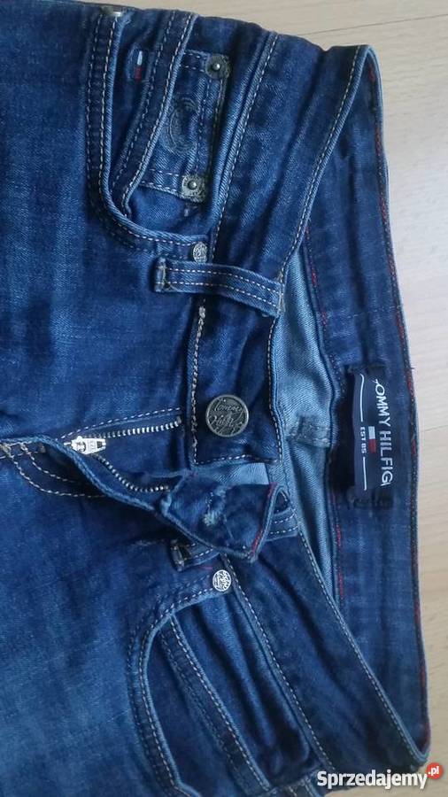 spodnie tommy hlfiger hilfiger dżinsy Długie Kielce