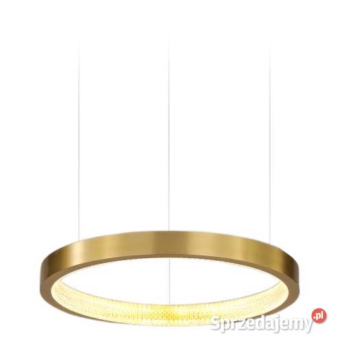 Zing Ring 60 B żyrandol LED 60 pierścień złoty Katowice