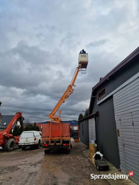 Mercedes 611D zwyżka podnośnik koszowy ruthman Kraków