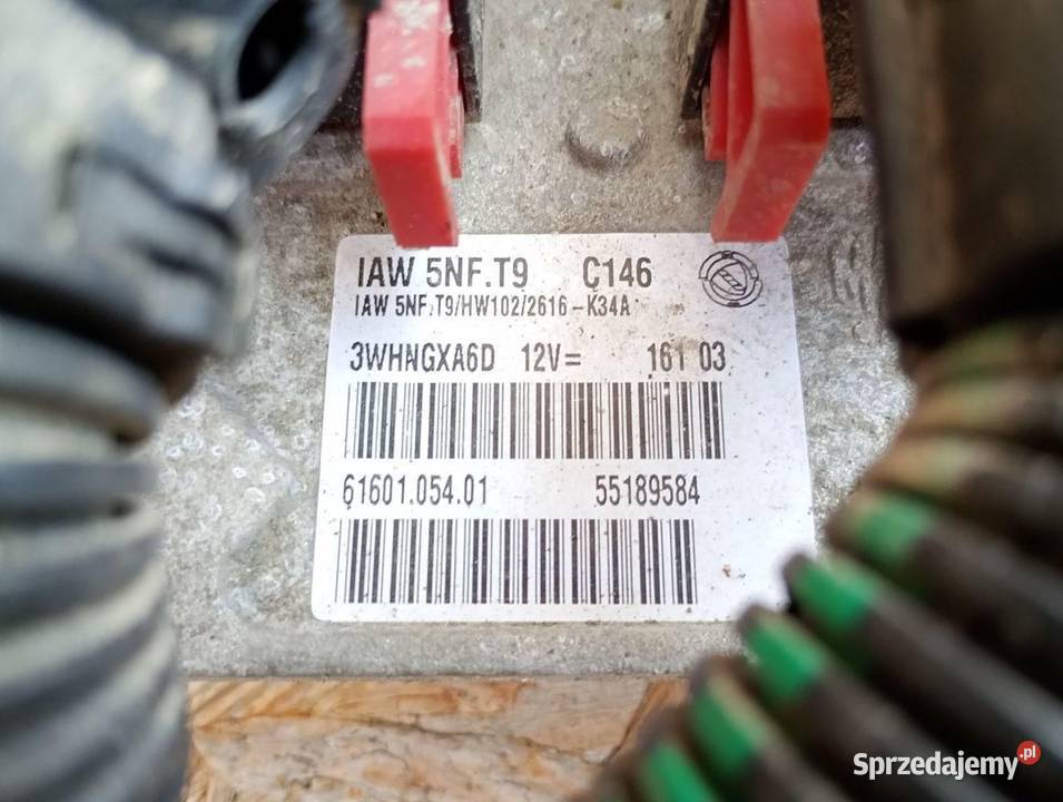 STEROWNIK SILNIKA KOMPUTER T9 FIAT IAW5NFT9 osobowe śląskie Gliwice