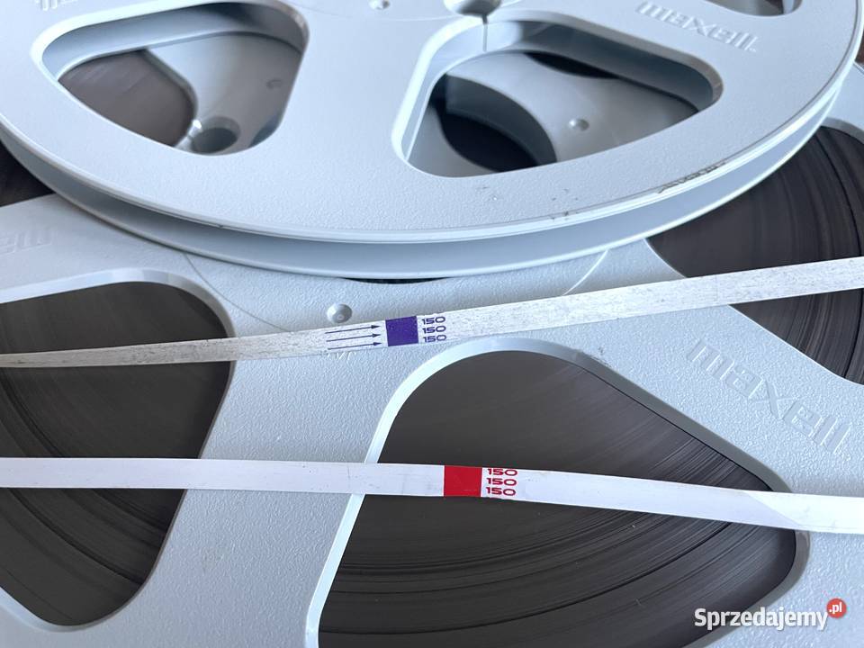 Szpule magnetofonowe Maxell 265 Taśma TDK sprzedam