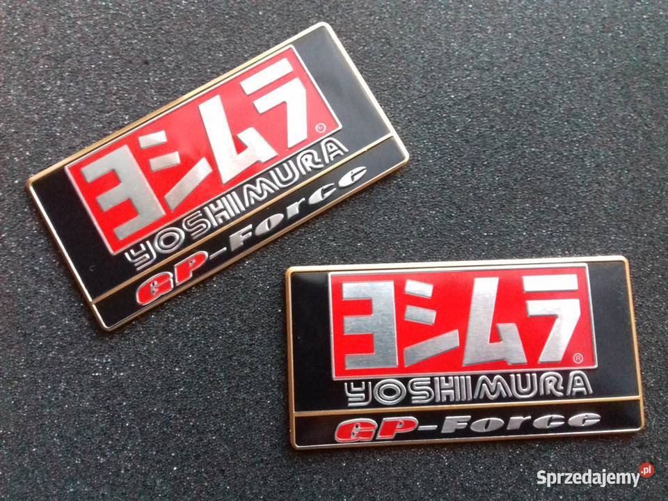 Emblemat Yoshimura GPForce Tłumik Wydech Poznań