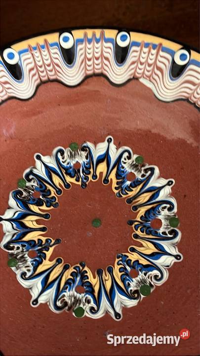 Patera na nodze Ceramiczna Z czasów PRL Z Gdańsk