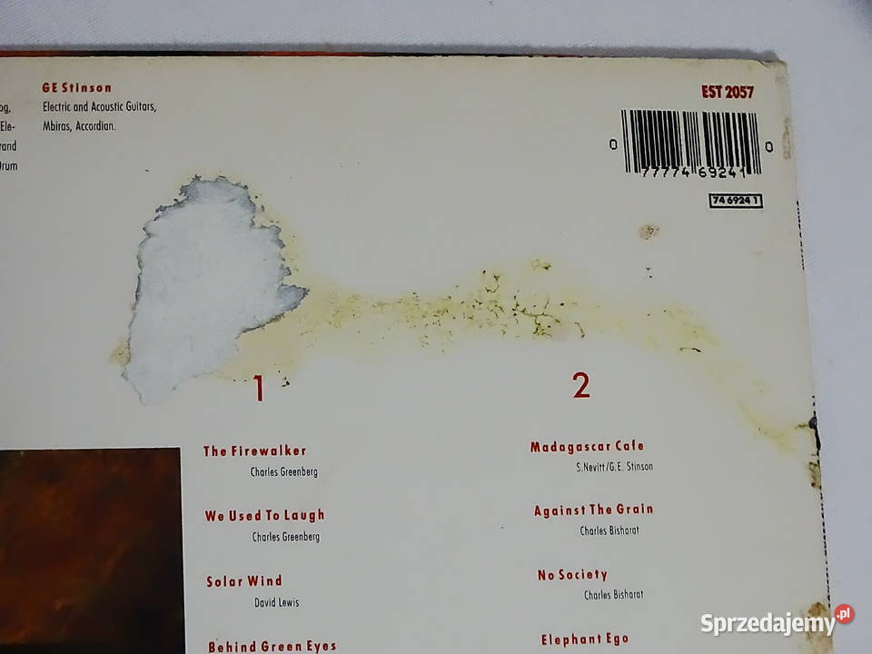 Shadowfax Folksongs For A Nuclear Village Vinyl alternatywna Biłgoraj