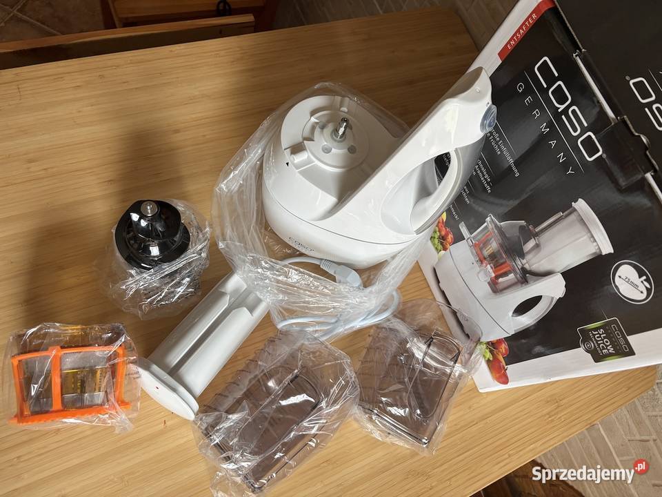 Wyciskarka wolnoobrotowa Caso SJW400 W Produkt śląskie Bytom