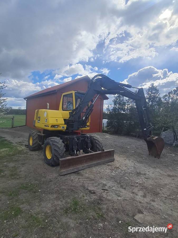 Komatsu pw 110 koparka kołowa